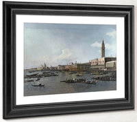 Venice  The Basin Of San Marco On Ascension Day By Canaletto Fine Art Print