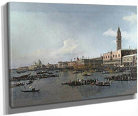 Venice  The Basin Of San Marco On Ascension Day By Canaletto Fine Art Print