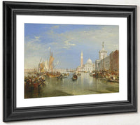 Venice The Dogana And San Giorgio Maggiore By Joseph Mallord William Turner Fine Art Print
