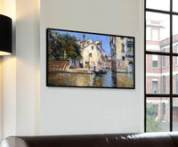 Venice Venetian Canal Painting Antonio Reyna Manescau Canvas Art Fine Art Print