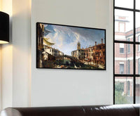 Venice, View Of The Cannaregio Painting Michele Marieschi Canvas Art Fine Art Print