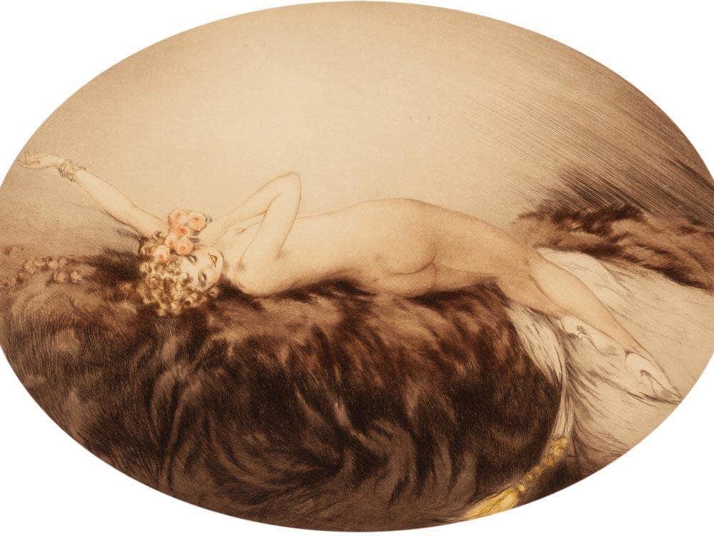 Venus 1928 By Louis Icart Fine Art Print