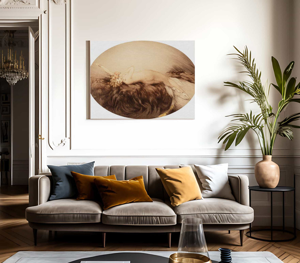 Venus 1928 By Louis Icart Fine Art Print