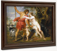 Venus And Adonis By Peter Paul Rubens Fine Art Print