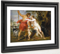Venus And Adonis By Peter Paul Rubens Fine Art Print