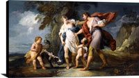 Venus And Adonis Painting Franois Boucher Canvas Art Fine Art Print
