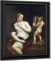 Venus And Cupid By Peter Paul Rubens Fine Art Print