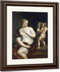 Venus And Cupid By Peter Paul Rubens Fine Art Print