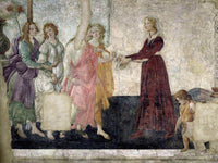 Venus And The Graces Offering Gifts To A Young Girl By Sandro Botticelli Fine Art Print