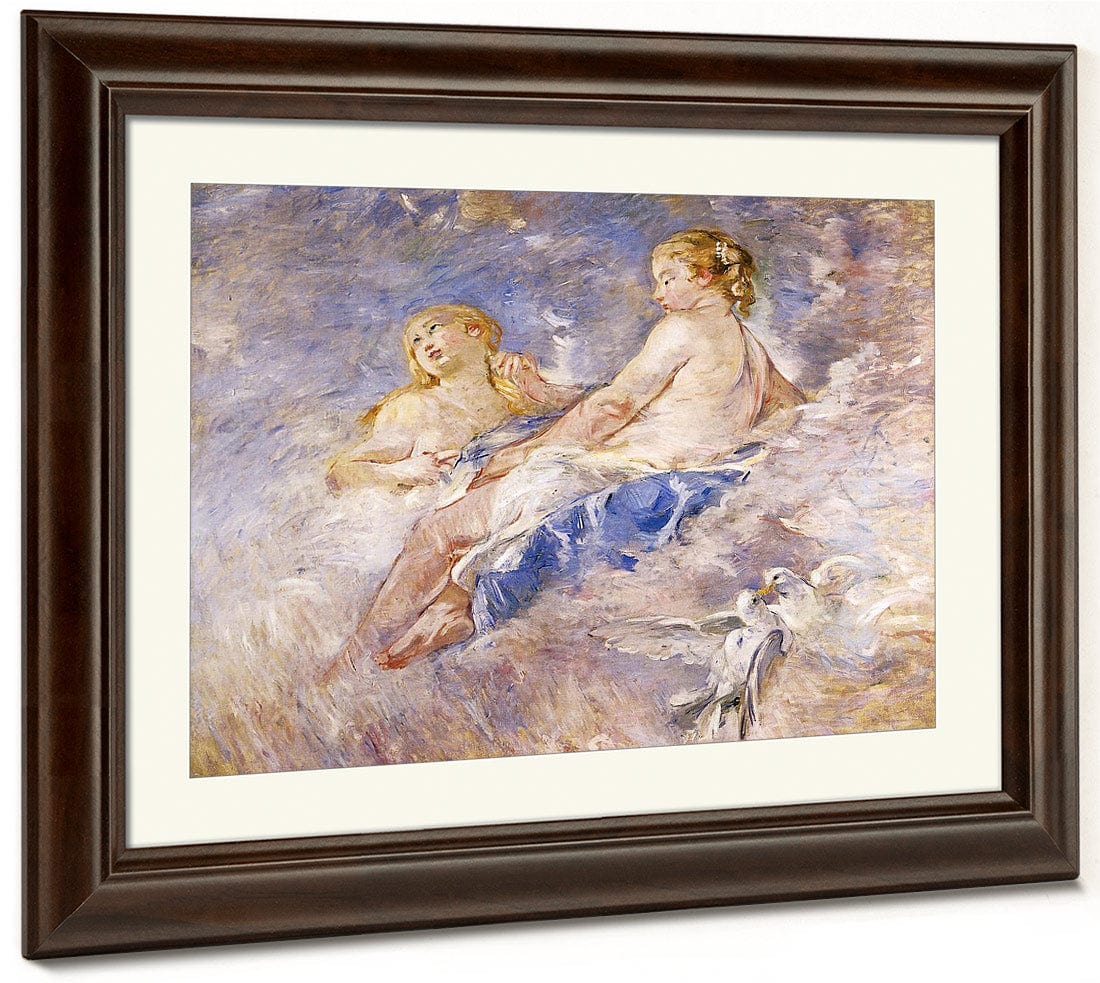 Venus At The Forge Of Vulcan   After Boucher 1883 1884 Oil On Canvas By Berthe Morisot Fine Art Print