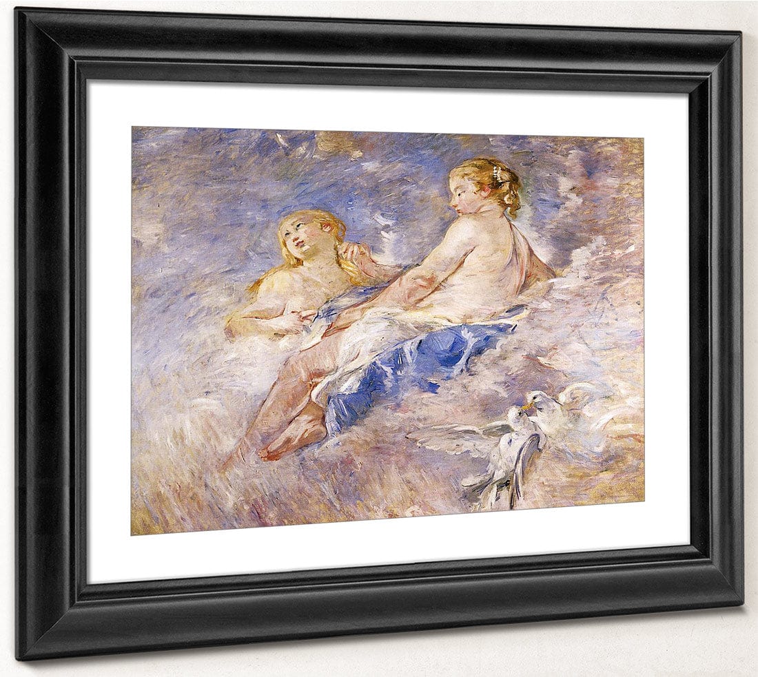 Venus At The Forge Of Vulcan   After Boucher 1883 1884 Oil On Canvas By Berthe Morisot Fine Art Print