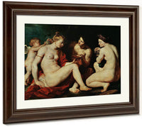 Venus Cupid Bacchus And Ceres By Peter Paul Rubens Fine Art Print