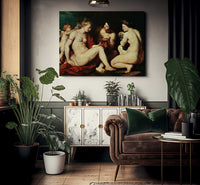 Venus Cupid Bacchus And Ceres By Peter Paul Rubens Fine Art Print