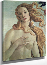 Venus Detail From The Birth Of Venus By Sandro Botticelli Fine Art Print