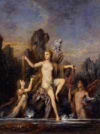 Venus Rising From The Sea 1866 By Gustave Moreau Fine Art Print