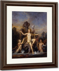 Venus Rising From The Sea 1866 By Gustave Moreau Fine Art Print