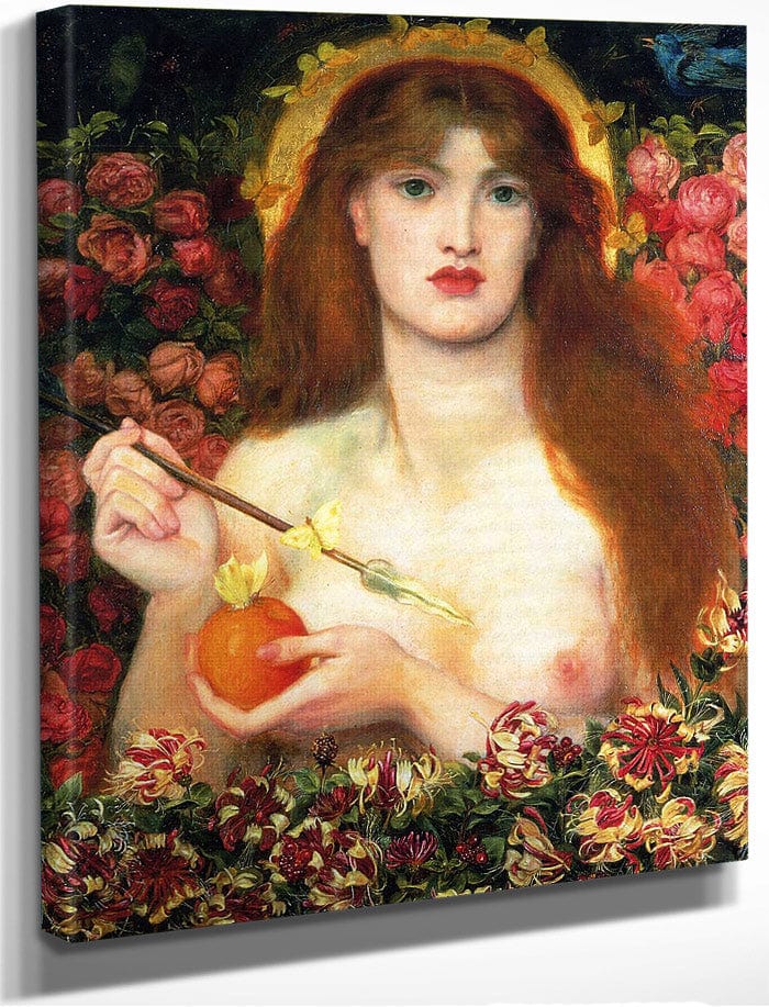 Venus Verticordia 1863 1868 83 8X71 2Cm Russell Cotes Art Gallery And Museum Bournemouth By Dante Gabriel Rossetti Fine Art Print