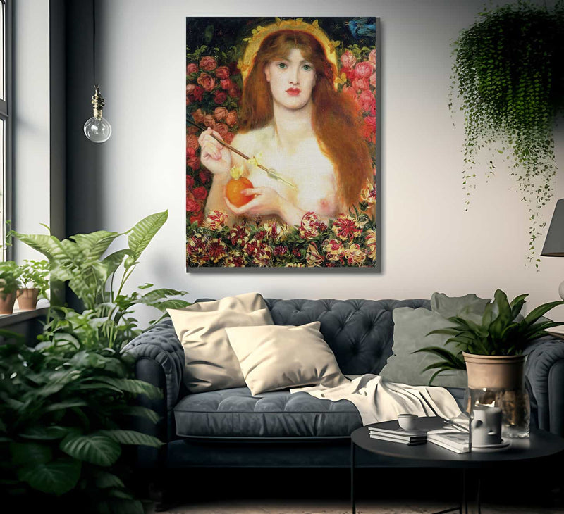 Venus Verticordia 1863 1868 83 8X71 2Cm Russell Cotes Art Gallery And Museum Bournemouth By Dante Gabriel Rossetti Fine Art Print