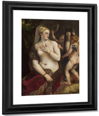 Venus With A Mirror By Titian Fine Art Print