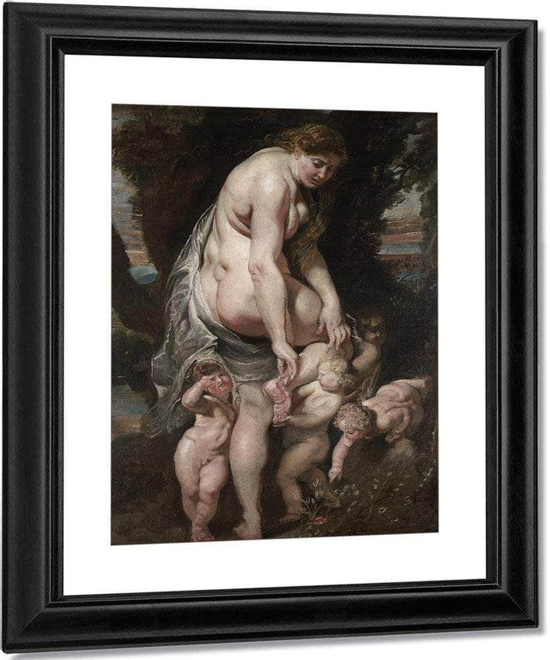 Venus Wounded By A Thorn By Peter Paul Rubens Fine Art Print