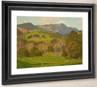 Verdant Hills On A Clear Day By William Wendt Fine Art Print