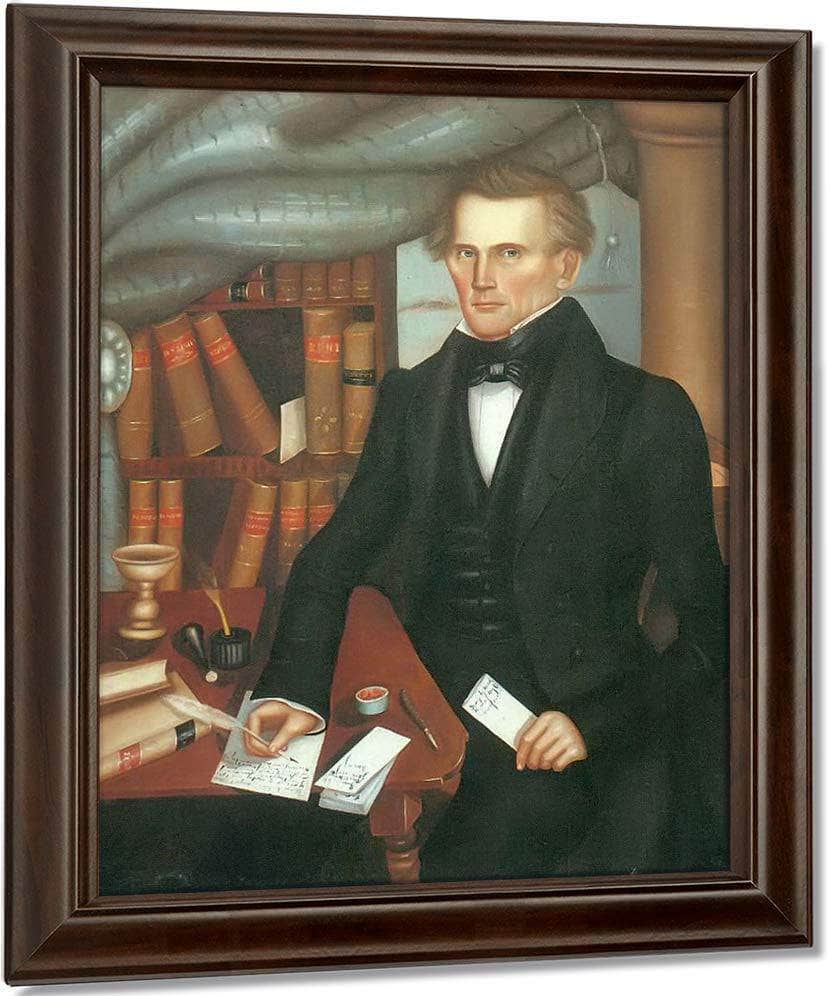 Vermont Lawyer By Horace Bundy Fine Art Print