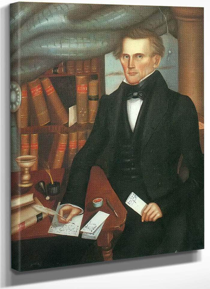 Vermont Lawyer By Horace Bundy Fine Art Print