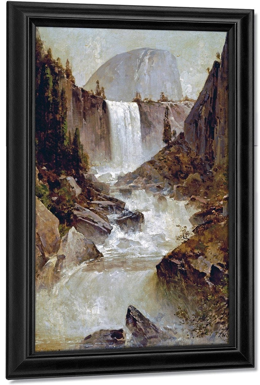 Vernal Falls, Yosemite By Thomas Hill Fine Art Print