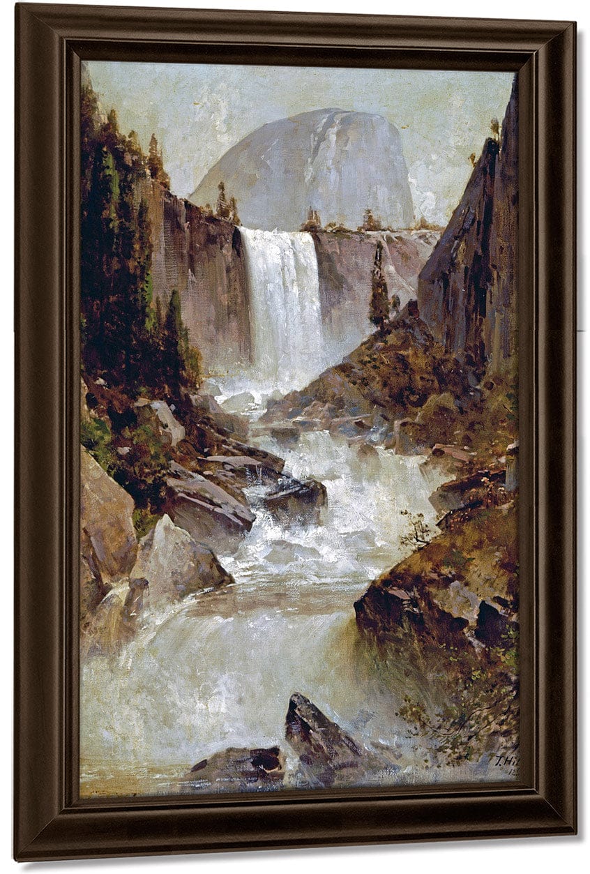 Vernal Falls, Yosemite By Thomas Hill Fine Art Print