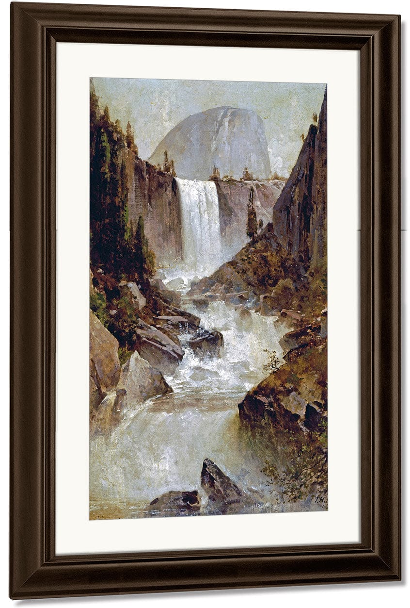 Vernal Falls, Yosemite By Thomas Hill Fine Art Print