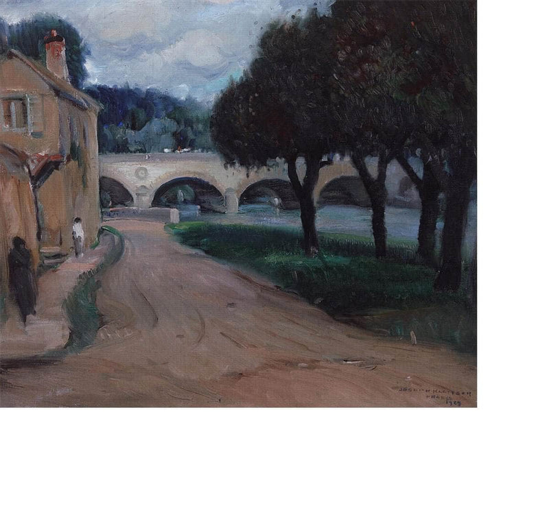 Vernon River Scene, 1929 by Joseph Kleitsch Fine Art Print. Fine Art Print