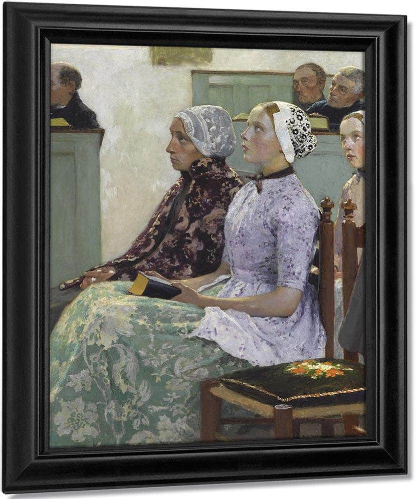 Vespers By Gari Melchers Fine Art Print