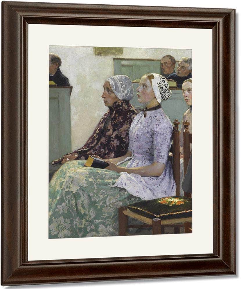 Vespers By Gari Melchers Fine Art Print