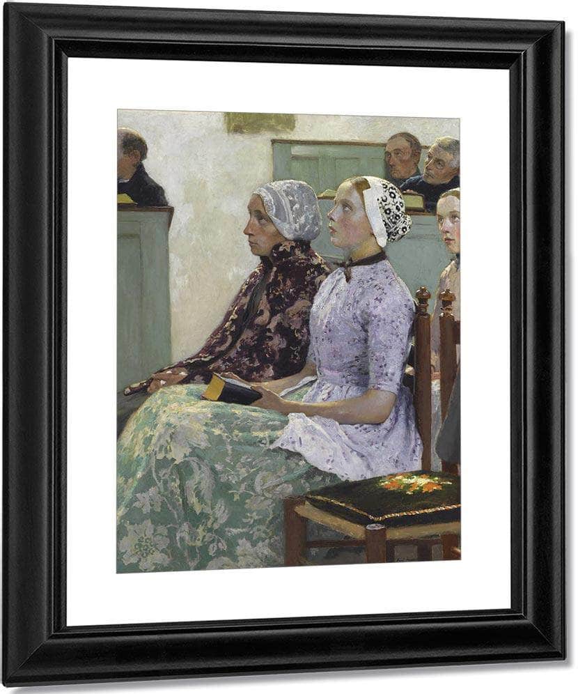 Vespers By Gari Melchers Fine Art Print