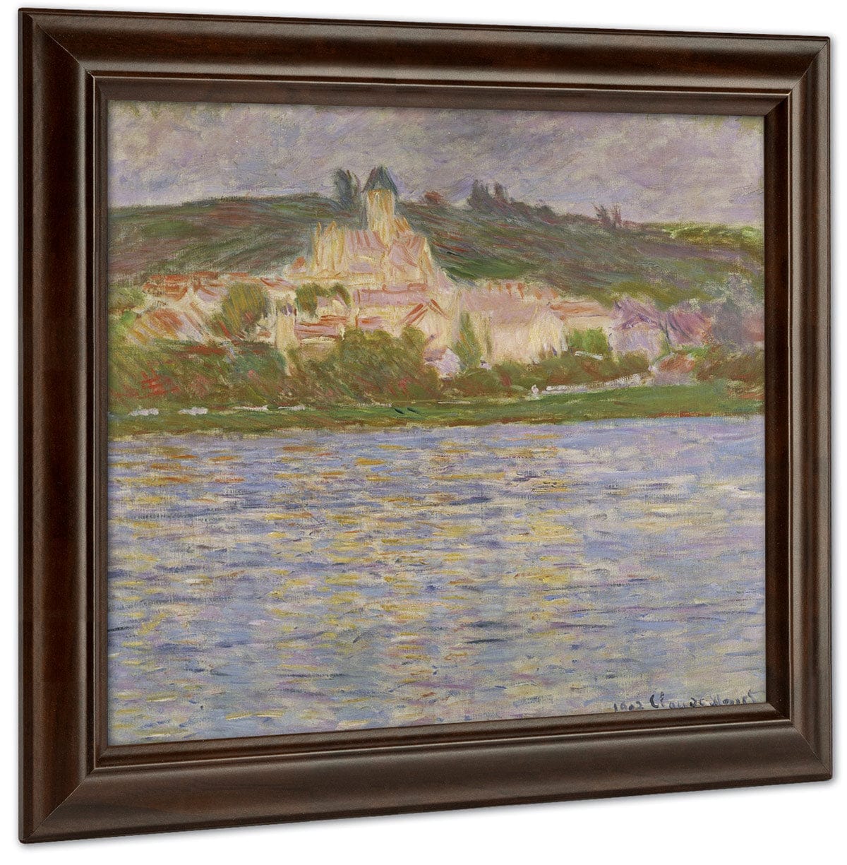 Vetheuil 1 By Claude Monet Fine Art Print
