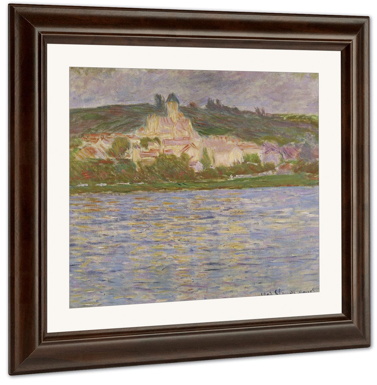 Vetheuil 1 By Claude Monet Fine Art Print