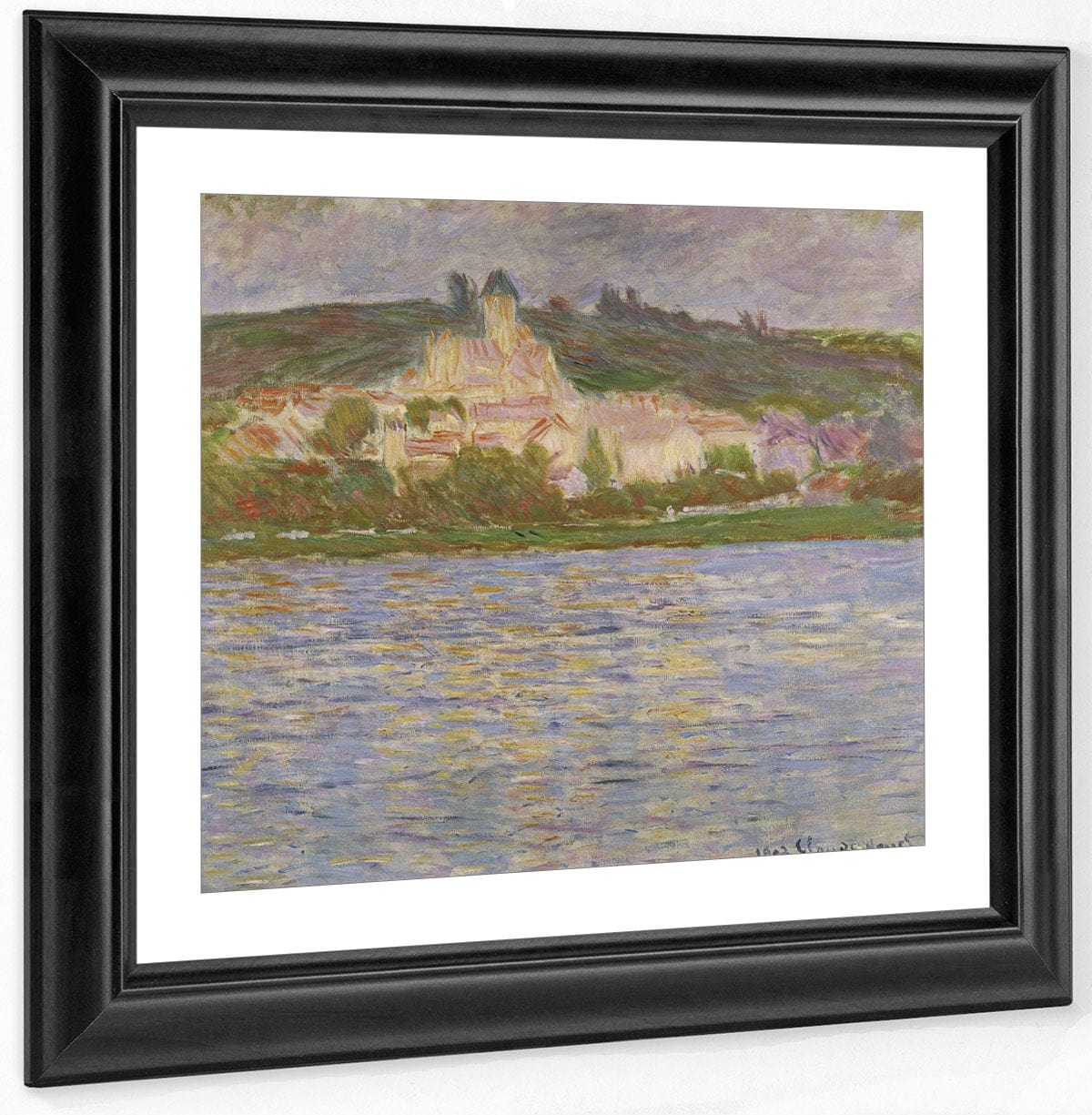 Vetheuil 1 By Claude Monet Fine Art Print