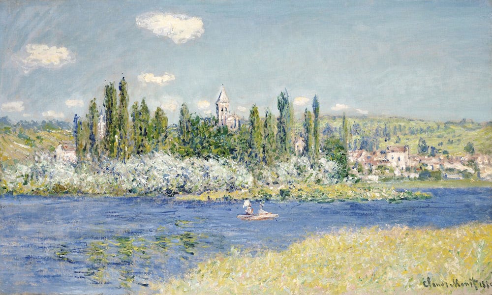 Vetheuil 2 By Claude Monet Fine Art Print