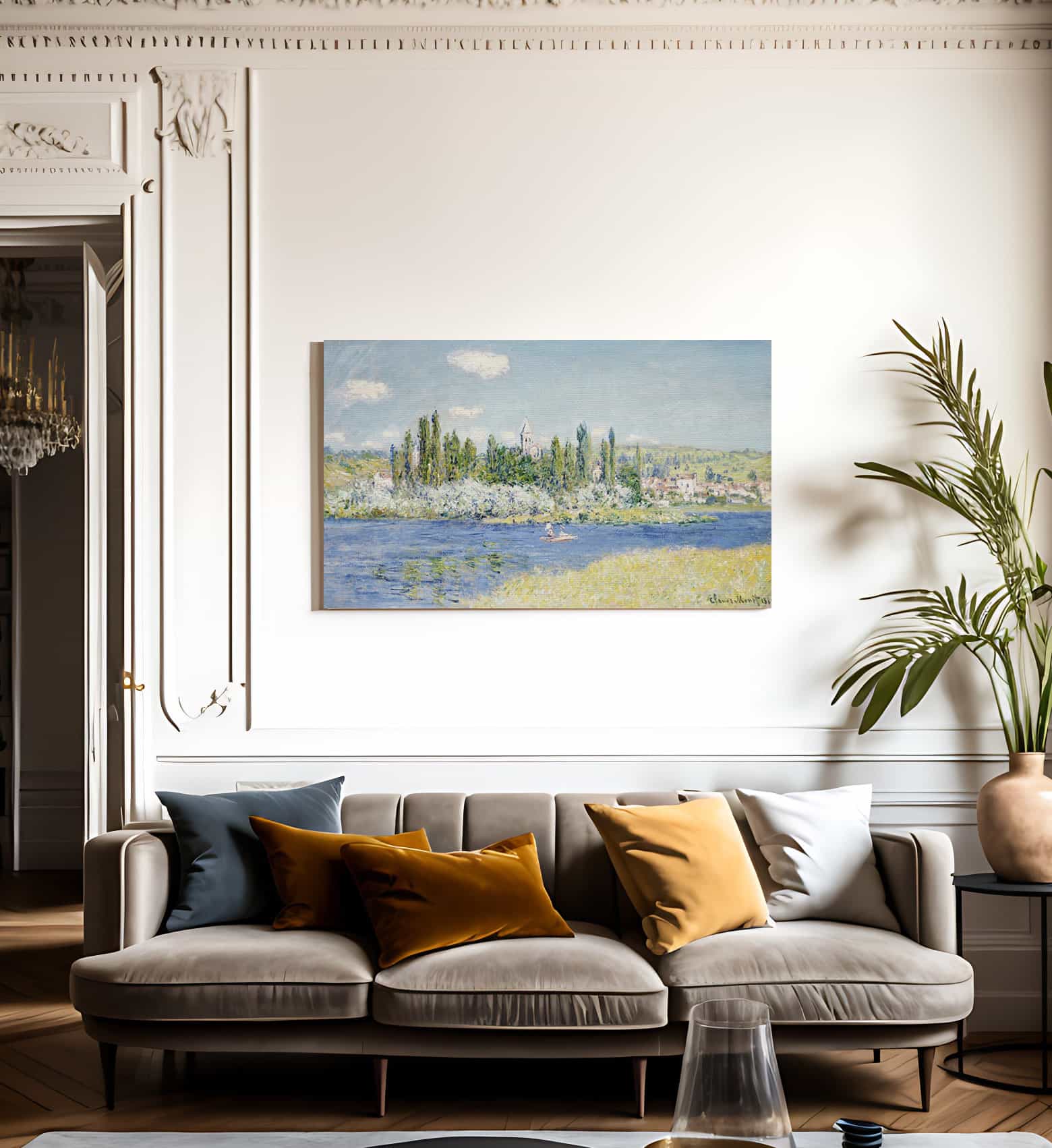 Vetheuil 2 By Claude Monet Fine Art Print