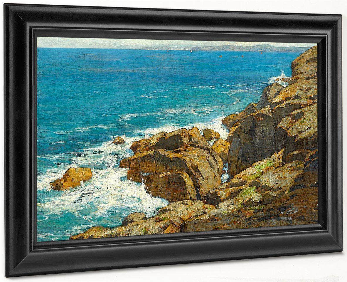 Vibrant Coast (Dana Point) By William Wendt Fine Art Print