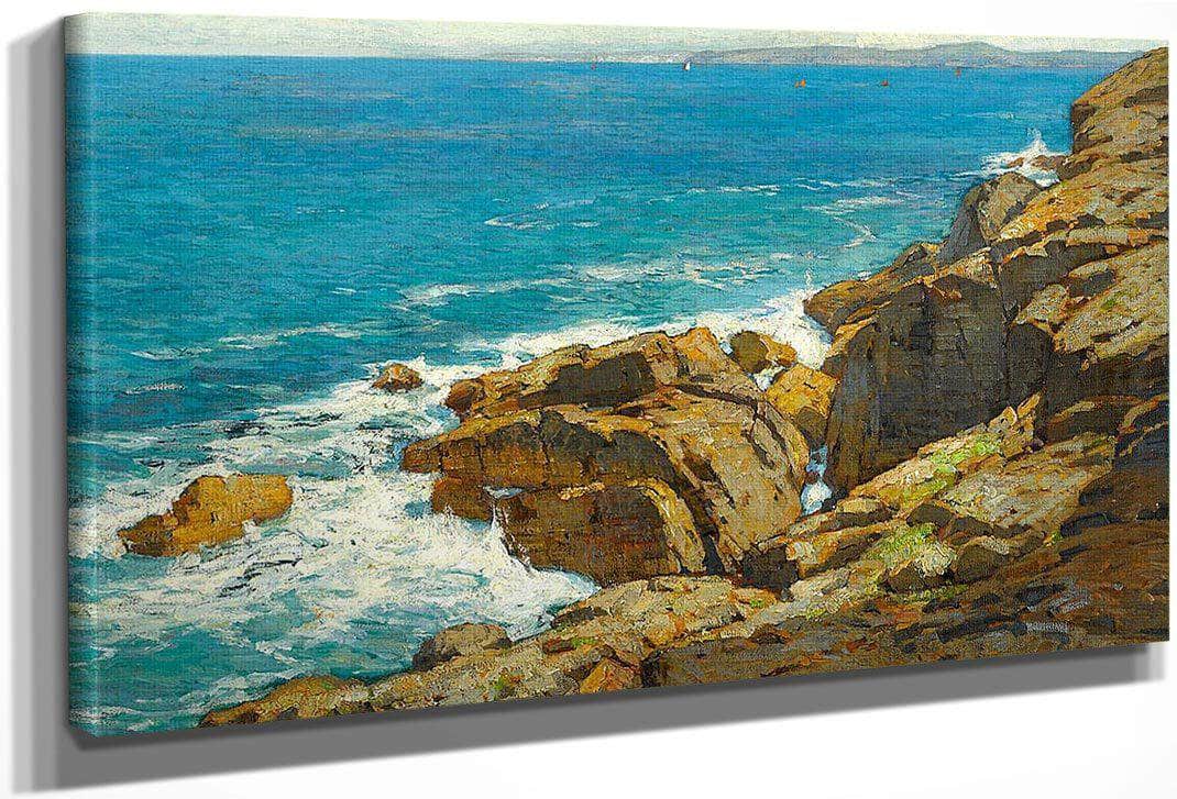 Vibrant Coast (Dana Point) By William Wendt Fine Art Print