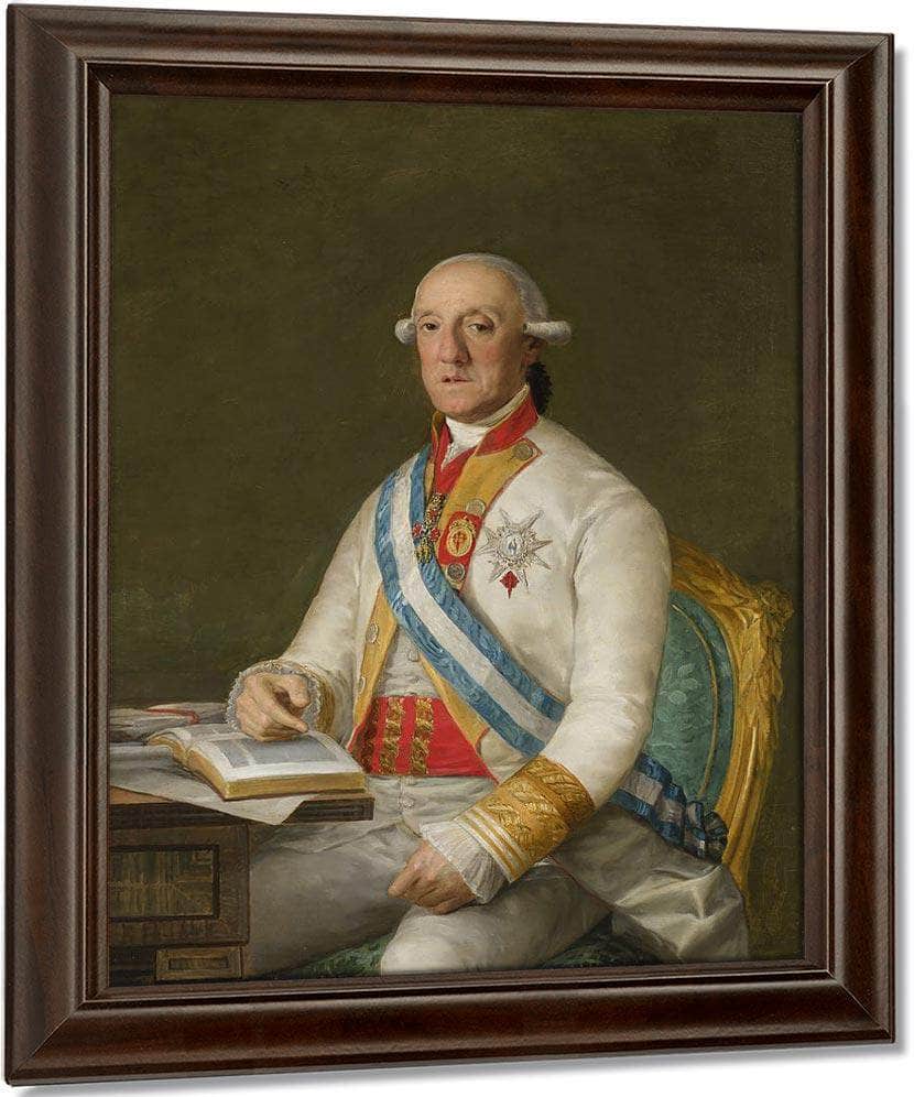 Vicente Maria De Vera De Aragon Duque De La Roca By Francisco De Goya Fine Art Print