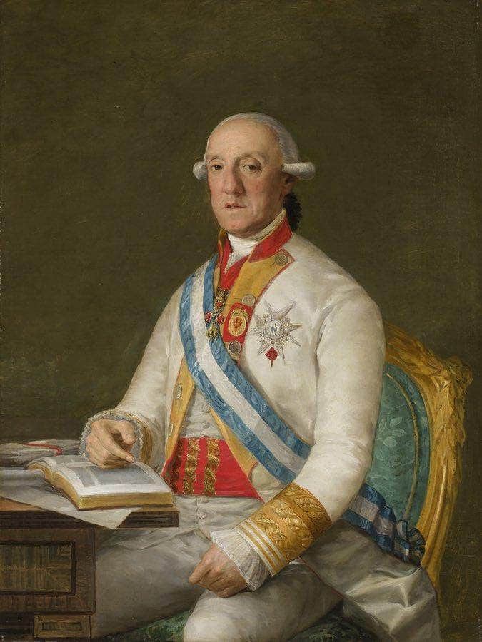 Vicente Maria De Vera De Aragon Duque De La Roca By Francisco De Goya Fine Art Print