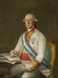 Vicente Maria De Vera De Aragon Duque De La Roca By Francisco De Goya Fine Art Print