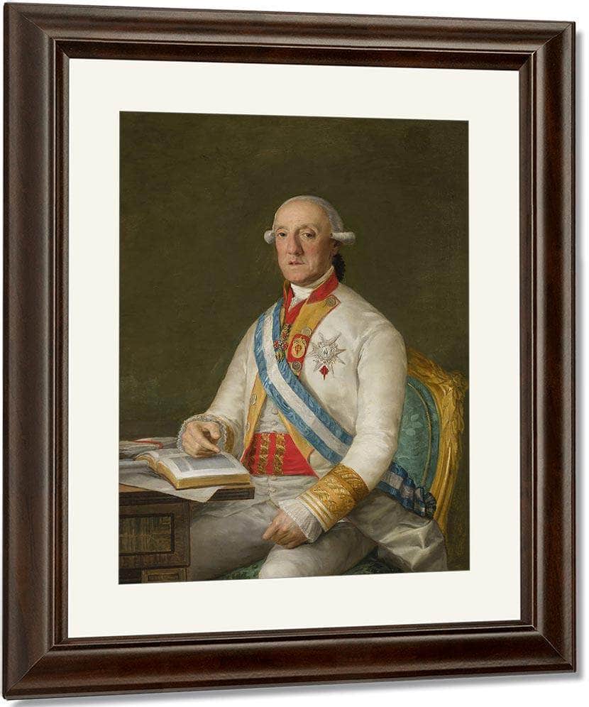 Vicente Maria De Vera De Aragon Duque De La Roca By Francisco De Goya Fine Art Print