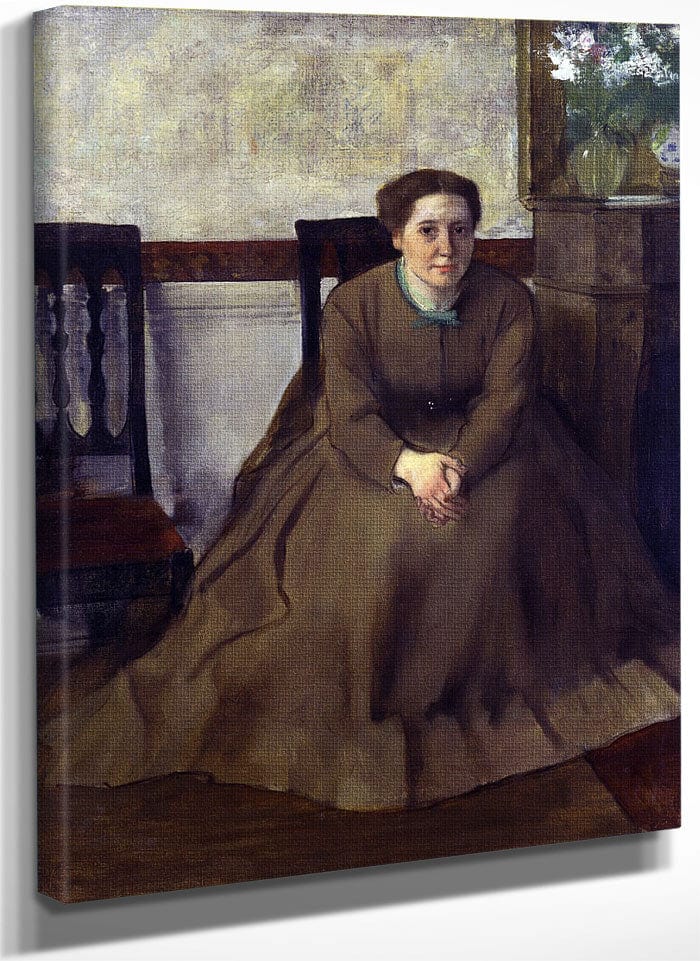 Victoria Dubourg By Edgar Degas Fine Art Print