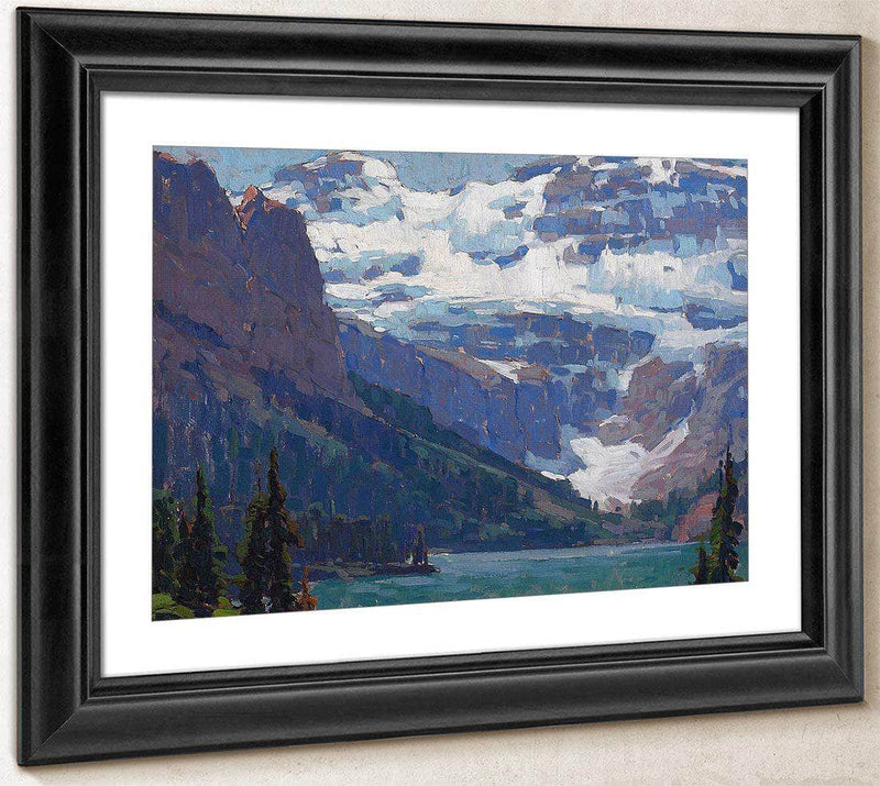 Victoria Glacier, Lake Louise By Edgar Payne Fine Art Print