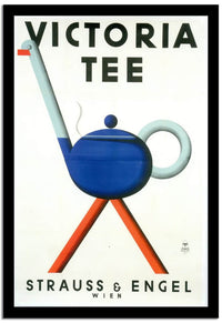 Victoria Tee  Vintage Poster Fine Art Print