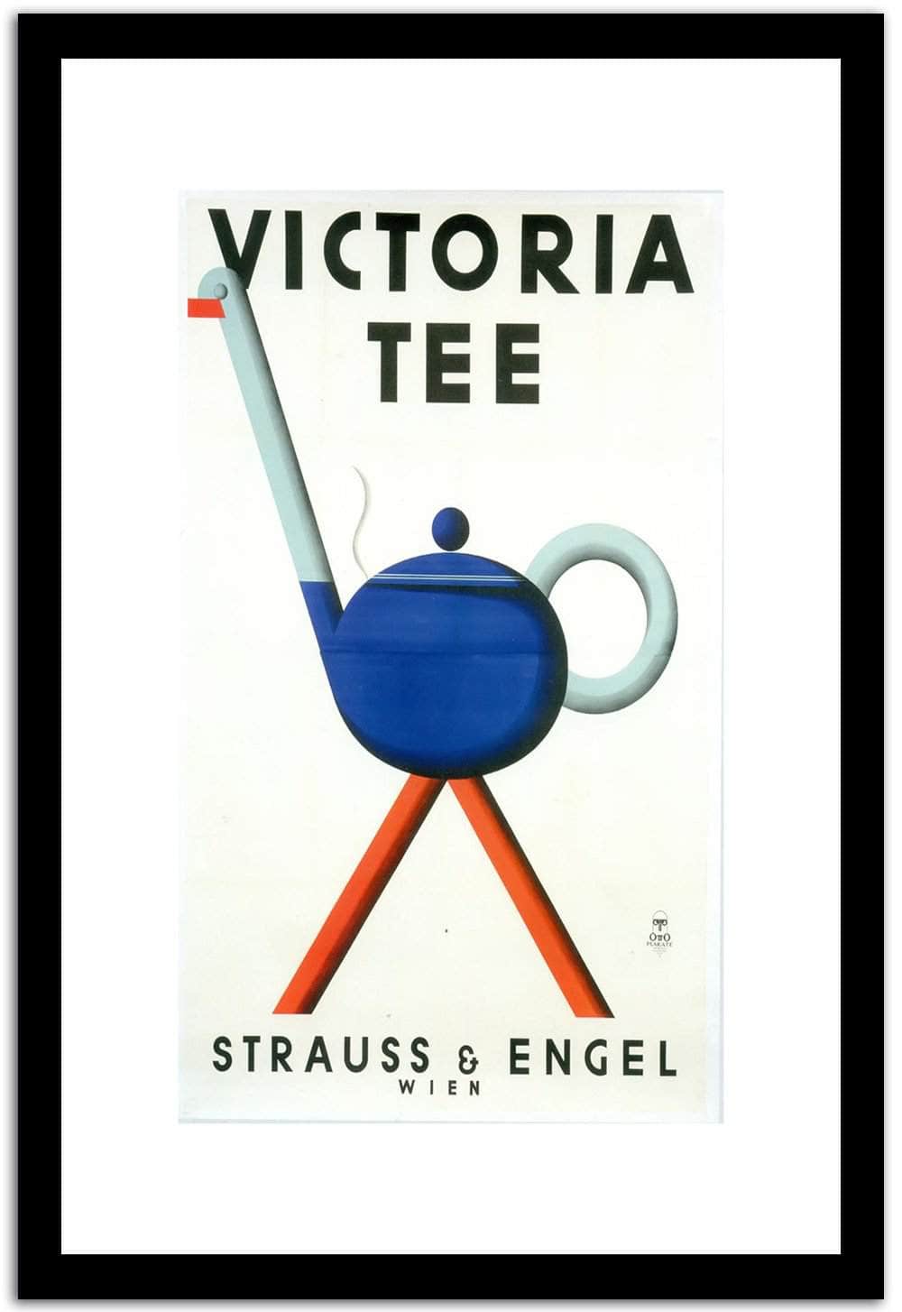Victoria Tee  Vintage Poster Fine Art Print