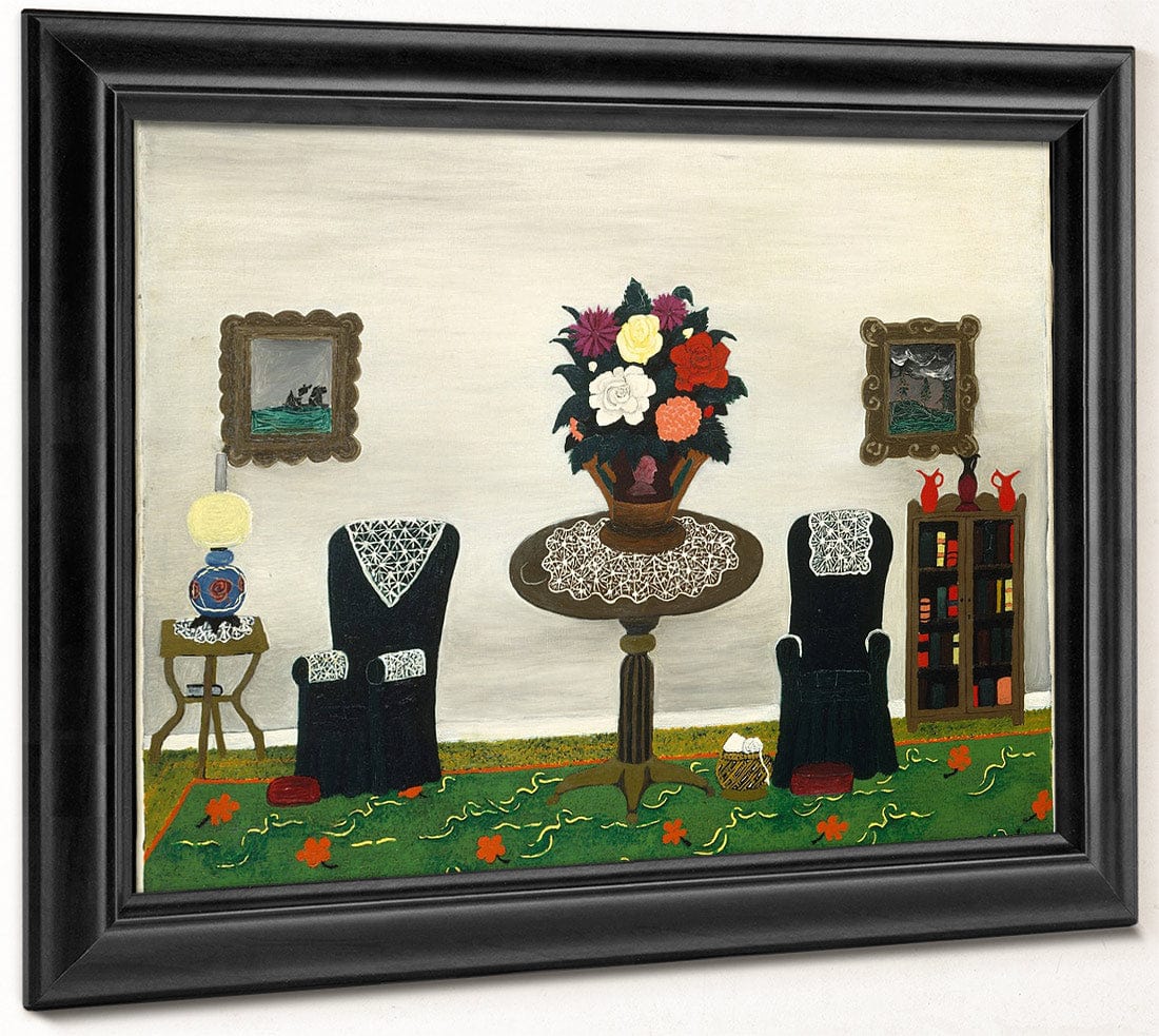 Victorian Interior Ii By Horace Pippin Fine Art Print